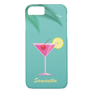 Tropischer Cocktail iPhone 7 Fall - Türkis Case-Mate iPhone Hülle