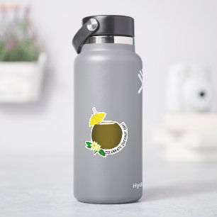 Tropischer Coconut Drink Aufkleber