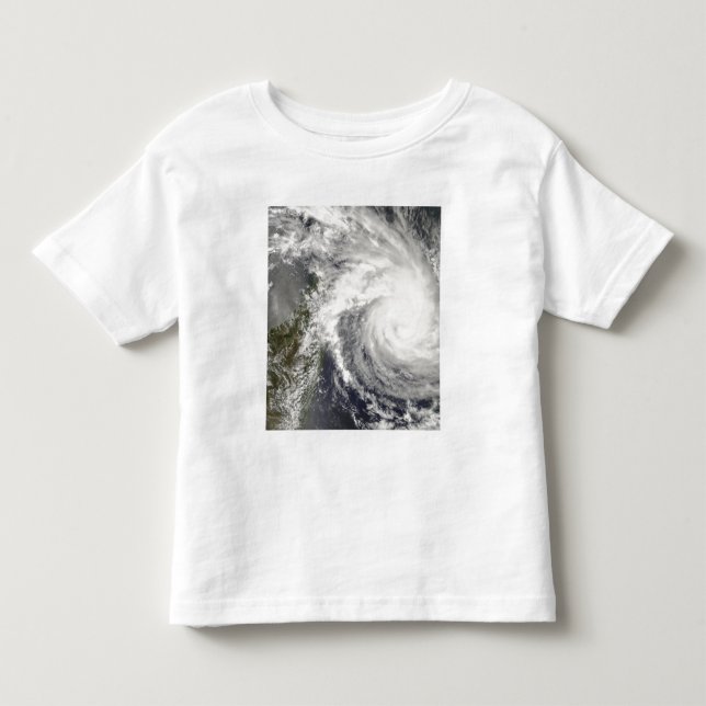 Tropischer Cyclone Ivan nähert sich Madagaskar Kleinkind T-shirt (Vorderseite)