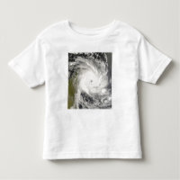 Tropischer Cyclone Ivan über Madagaskar