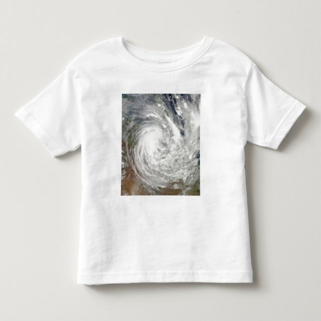 Tropischer Cyclone Yasi über Australien 2 Kleinkind T-shirt (Vorderseite)