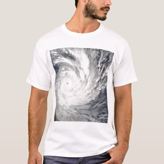 Tropischer Cyclone Yasi über Australien T-Shirt (Vorderseite)