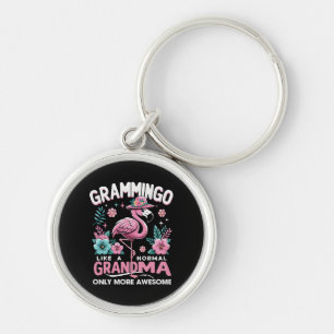 Tropischer Dämmerungsflamingo Schlüsselanhänger