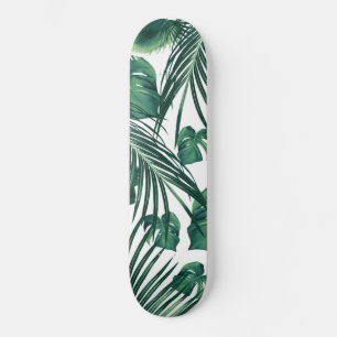 Tropischer Dschungel Blätter Traum #7 #tropical Skateboard