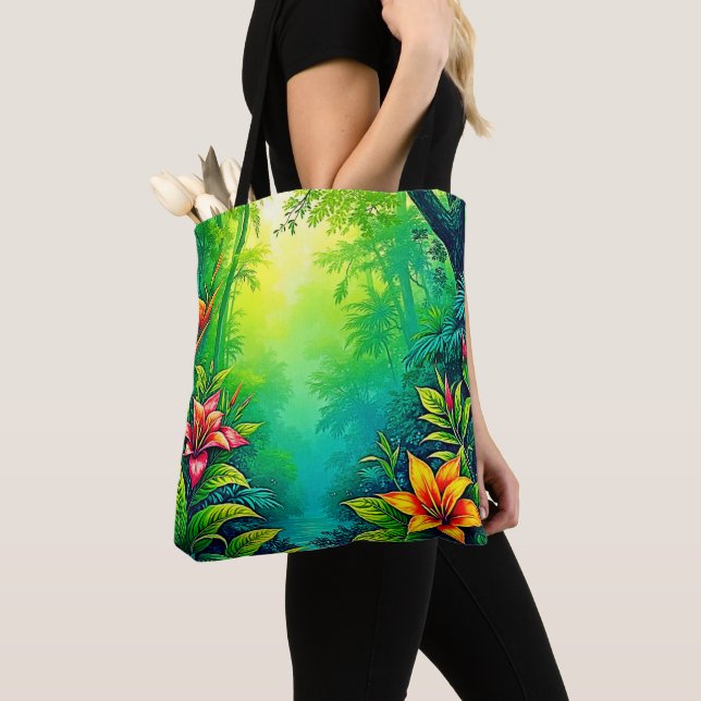 Tropischer Dschungel - Oasis Design Tasche (Von Nahem)