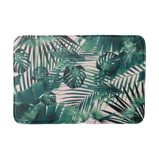 Tropischer Dschungel  Siesta #2 #tropical  Badematte (Vorderseite)