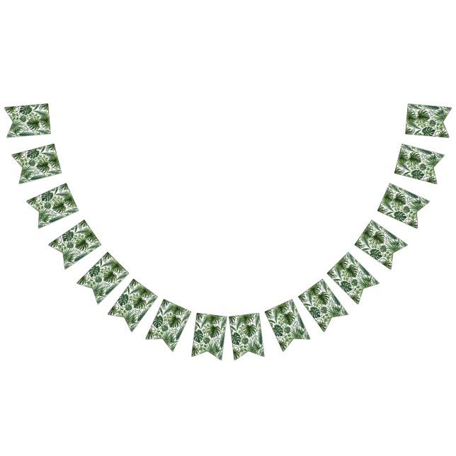 Tropischer Dschungel Wimpelkette (Alle)
