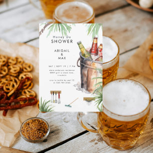 Tropischer Eimer Bier Honey Do Paarschauer II Einladung