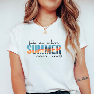 Tropischer Endloser Sommer; Bring mich zum Sommer T-Shirt
