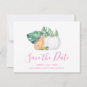 Tropischer Fall Save the Date