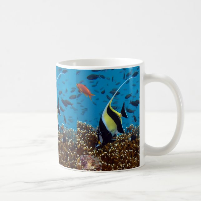 Tropischer Fisch Kaffeetasse (Rechts)