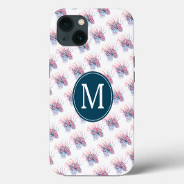 Tropischer Fisch Monogram Beachy Phone Case