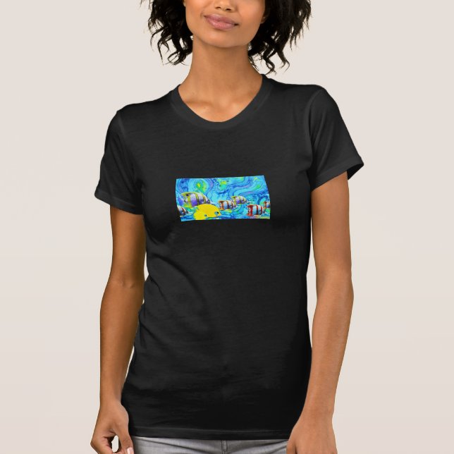 Tropischer Fisch T-Shirt (Vorderseite)