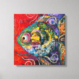 Tropischer Fischdruck Leinwanddruck