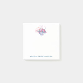 Tropischer Fischstrand Post-it Klebezettel