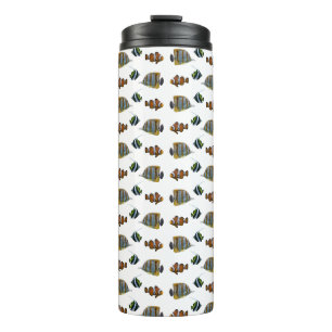 Tropischer Fish Frenzy Thermal Tumbler Thermosbecher