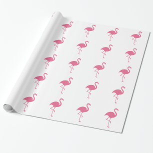 Tropischer Flamingo modisch Geschenkpapier