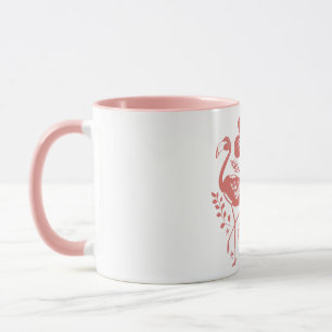 Tropischer Flamingo Tasse