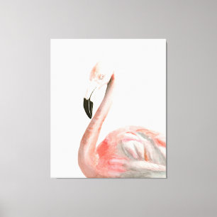 Tropischer Flamingo-Vogel Leinwanddruck