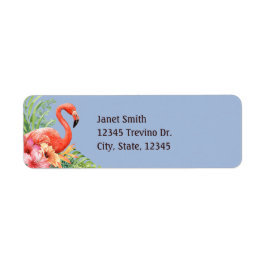 Tropischer Flamingos-Hibiskus