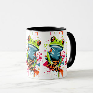 Tropischer Frosch Tasse - Froschprinz Tasse