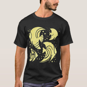 Tropischer Gelber Fisch T-Shirt