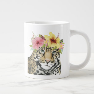 Tropischer Halo  Süßer Käse Jumbo-Tasse