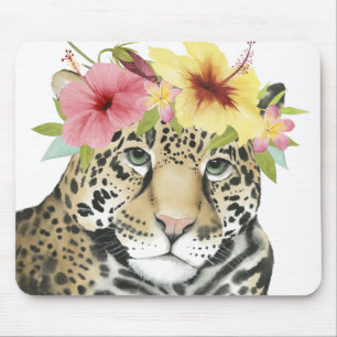 Tropischer Halo  Süßer Käse Mousepad