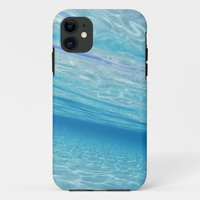 Tropischer Handyfall des Ozeanwassers Case-Mate iPhone Hülle (Rückseite)