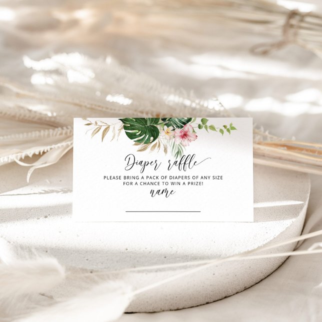 Tropischer Hibiskus Begleitkarte (Von Creator hochgeladen)