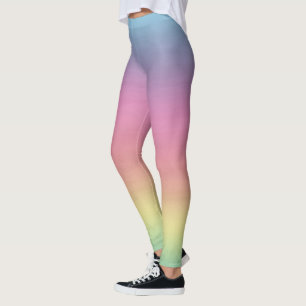 Tropischer Himmel   Farbenfrohe Regenbogenglanz Leggings