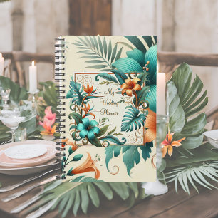 Tropischer Hochzeitsplaner Planer