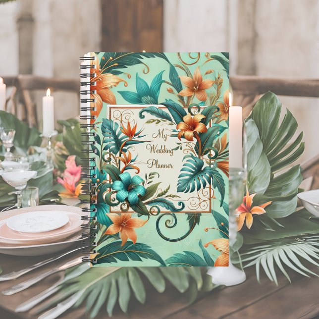Tropischer Hochzeitsplaner Planer (Von Creator hochgeladen)