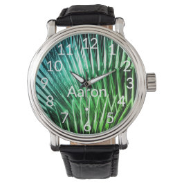 "Tropischer Holoiday" Armbanduhr