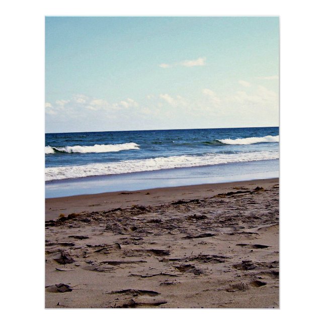 Tropischer Horizont an der Küste Floridas Poster (Vorderseite)