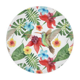 Tropischer Hummingvogel Schneidebrett