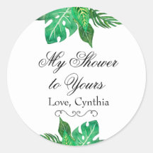 Tropischer Jungle-Liebeskleber