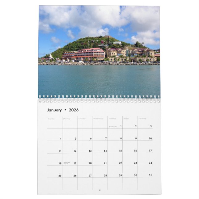 Tropischer Kalender des Paradies-2010 (Jan 2026)