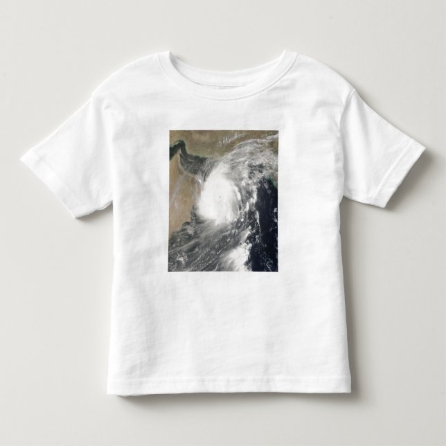 Tropischer Kyklon Gonu im Arabischen Meer Kleinkind T-shirt (Vorderseite)