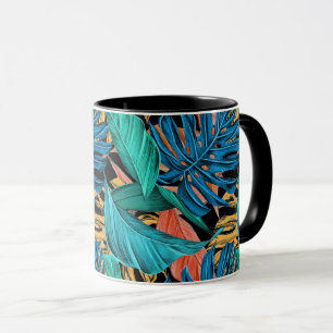 Tropischer Leafy-Dschungel Tasse