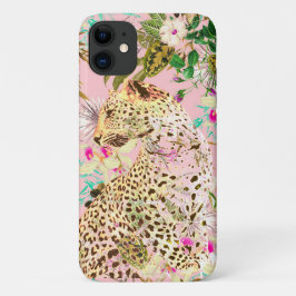 Tropischer Leopardenprint Case-Mate iPhone Hülle