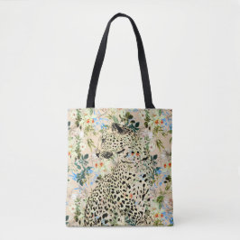 Tropischer Leopardenprint Tasche
