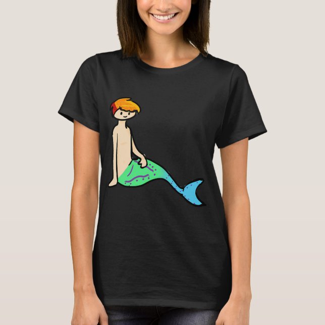 Tropischer Meermann T-Shirt (Vorderseite)