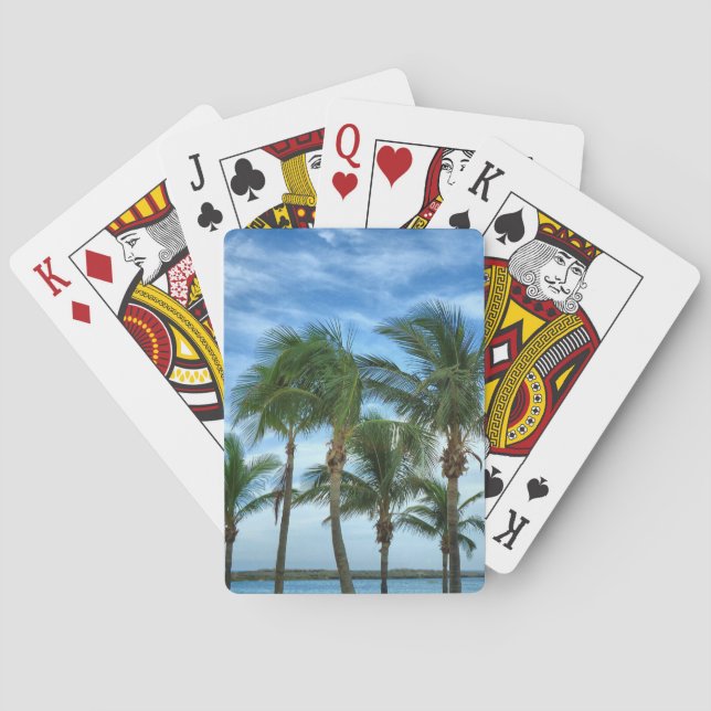 Tropischer Nachmittag Spielkarten (Rückseite)