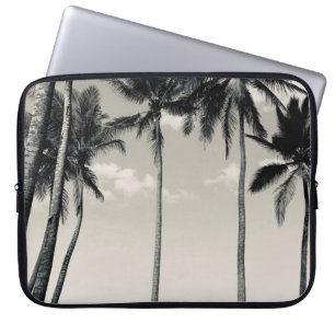 TROPISCHER PALMBAUM AM STRAND LAPTOPSCHUTZHÜLLE