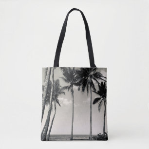 TROPISCHER PALMBAUM AM STRAND TASCHE