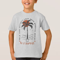 Tropischer Palmenstrand Vibes Sommer Sonne Retro