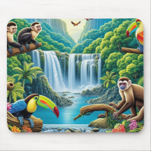 Tropischer Regenwald Mousepad