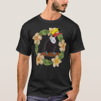 Tropischer Regenwald Tier Floral Toucan