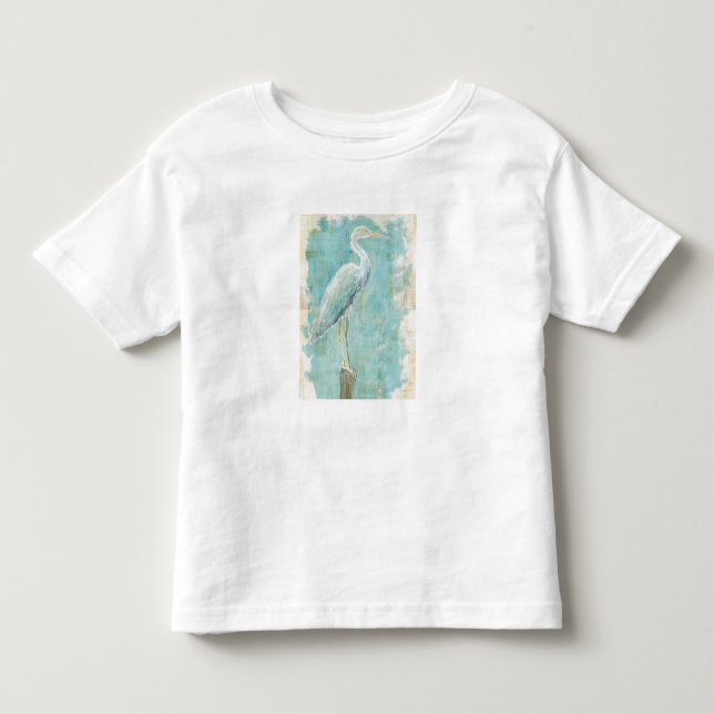 Tropischer Reiher der Vogel-| noch Kleinkind T-shirt (Vorderseite)